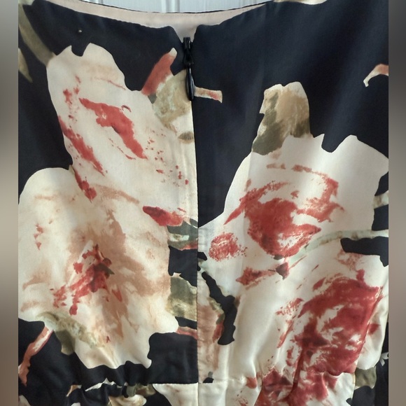 J. Crew Floral Silk Dress Size 6 - Picture 5 of 5
